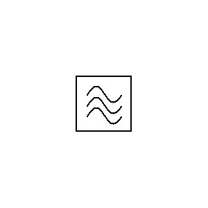 schematic symbol: kitchen - microwave oven