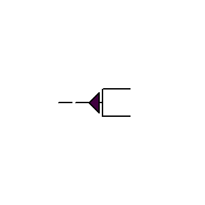 Symbol: pneumatisch betätigt - durch Druckentlastung (Hydro)