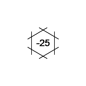 schematic symbol: aardlekschakelaars - Voor bedrijf onder lage temperaturen tot -25°C