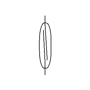 Simbolo: contacto de cierre - interruptor de lengüeta