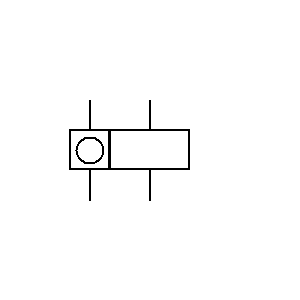 Symbol: pneumatische diagrammen - Puls teller