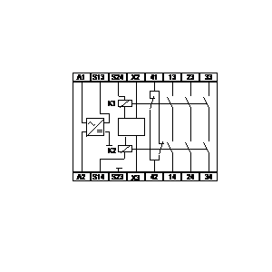 
                    schematic symbol: others - security relay ARZ 31 R2