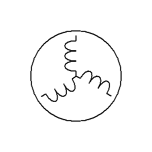 Symbol: fahrzeuge - Rotor mit Wicklungen