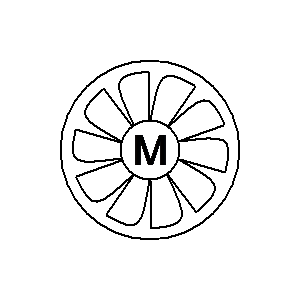 Symbol: voertuigen - Ventilator