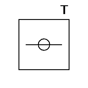 Symbol: eps - elektroniczne systemy przeciwpożarowe - czujnik różnicy temperatur - punkt