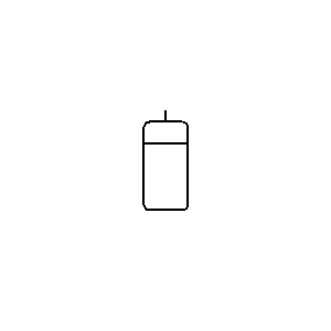 Symbol: hydraulik - Ausgleichsbehälter
