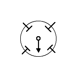 schematic symbol: diversen - Verdeler