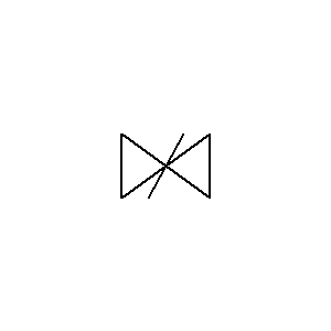 schematic symbol: kleppen - Vlinder 2