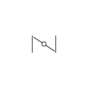 schematic symbol: kleppen - Vlinderklep