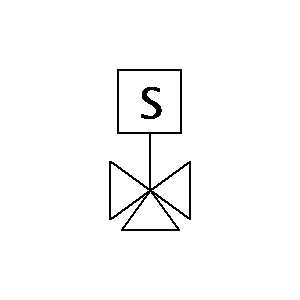 diaphragm valve symbol