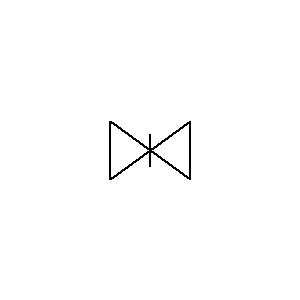 schematic symbol: kleppen - Naald