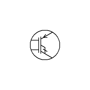schematic symbol: transistors - PNIN