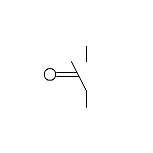 schematic symbol: sensoren - Eindschakelaar