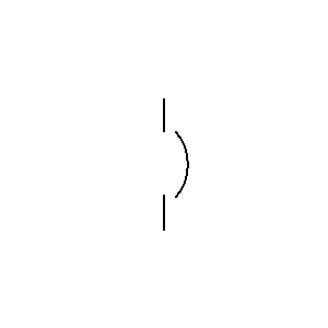 schematic symbol: stroomonderbrekers - stroomonderbreker