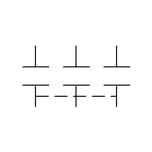 Simbolo: chiusura - contatto NO forma 1