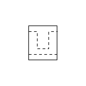 schematic symbol: filters - Filterpatroon