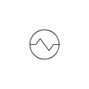 Symbol: Wärmeaustauscher - Wärmetauscher