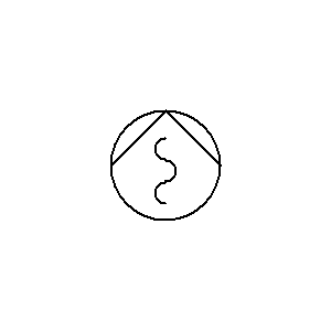 Symbol: vloeistofpompen - Schroefrotorpomp