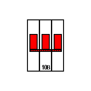 schematic symbol: stroomonderbrekers - LSN10B3p