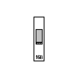 schematic symbol: stroomonderbrekers - LSN16B