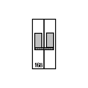 
                    schematic symbol: circuit breakers - LSN16B1+N