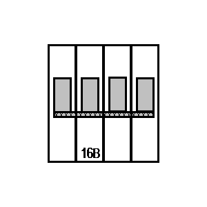 
                    schematic symbol: circuit breakers - LSN16B3+N