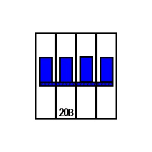 
                    schematic symbol: circuit breakers - LSN20B3+N