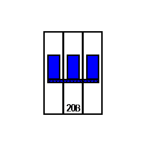 
                    schematic symbol: circuit breakers - LSN20B3p