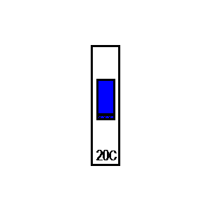 Symbol: stroomonderbrekers - LSN20C