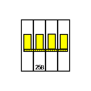 
                    schematic symbol: circuit breakers - LSN25B3+N