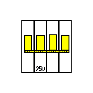 
                    schematic symbol: circuit breakers - LSN25D3+N