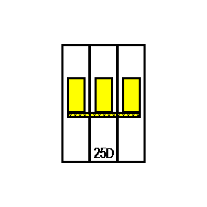 
                    schematic symbol: circuit breakers - LSN25D3p