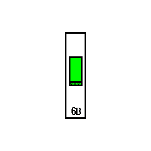 schematic symbol: stroomonderbrekers - LSN6B