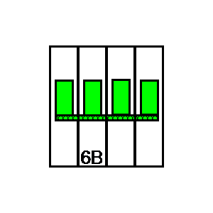 
                    schematic symbol: circuit breakers - LSN6B3+N