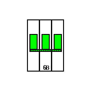 
                    schematic symbol: circuit breakers - LSN6B3p