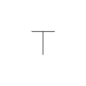 Symbol: Leiterelemente - Hohlleiterübergang