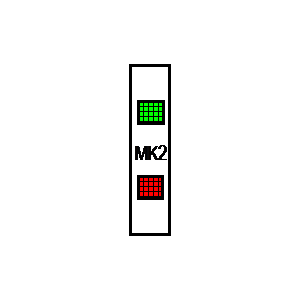 
                    schematic symbol: indicator lights - MK2_GR