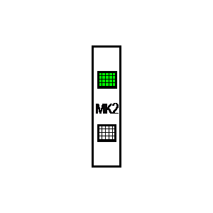 schematic symbol: indicatielampjes - MK2_GW