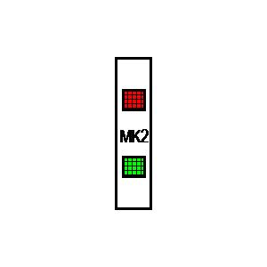 schematic symbol: indicatielampjes - MK2_RG