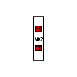 Simbolo: lamparas de senalizacion - MK2_RR