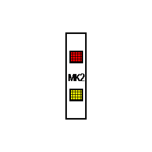 Symbol: indicator lights - MK2_RY