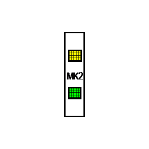 
                    schematic symbol: indicator lights - MK2_YG