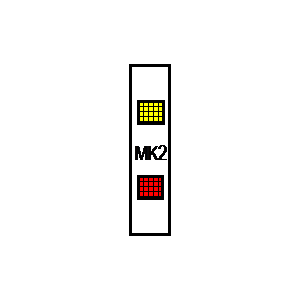 
                    schematic symbol: indicator lights - MK2_YR
