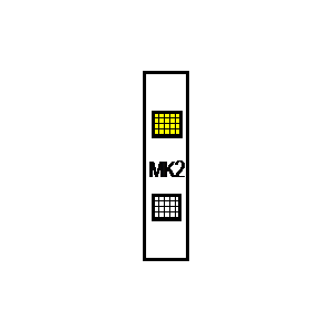 schematic symbol: indicatielampjes - MK2_YW