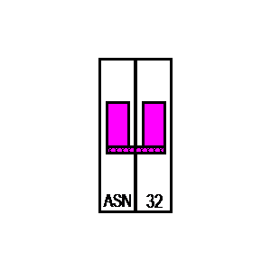 
                    schematic symbol: switches - ASN32_1+N