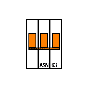 schematic symbol: schakelaars - ASN63_3p