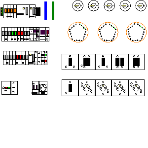 
                    schematic symbol: distribution board - distribution board