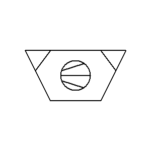 schematic symbol: brekers - straal molen