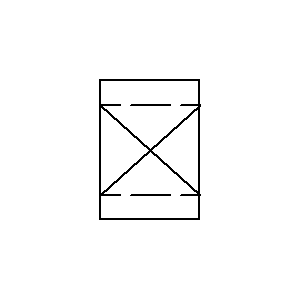 Symbol: filter - Festbettfilter