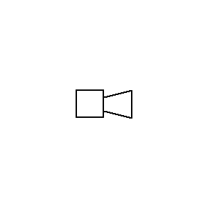 Symbol: rohrleitungsteile - Mischdüse, Injector